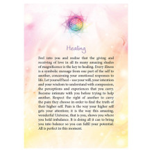 The Flower of Life Oracle kortos Blue Angel