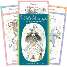Witchlings kortų ir knygos...