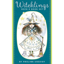 Witchlings kortų ir knygos rinkinys US Games Systems