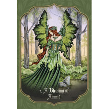 Faery Blessing kortos Blue Angel Faery Blessing kortos Blue Angel