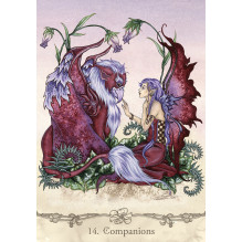Fairy Wisdom Oracle kortos ir knyga US Games Systems Fairy Wisdom Oracle kortos ir knyga US Games Systems