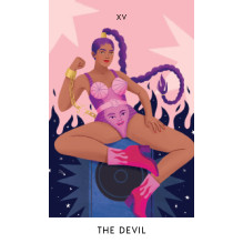 Tarot cards of Modern Goddesses cards Rockpool
