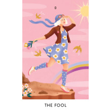 Tarot cards of Modern Goddesses cards Rockpool