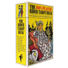 The 100 percent Plastic Rider Tarot Cards US Games Systems The 100 percent Plastic Rider Tarot Cards US Games Systems