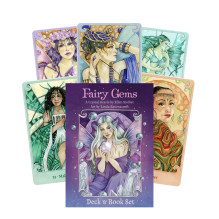 Fairy Gems a crystal Oracle card and book set US Games Systems