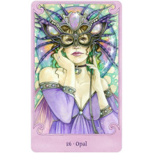 Fairy Gems a crystal Oracle kortų ir knygos rinkinys US Games Systems