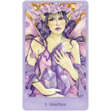 Fairy Gems a crystal Oracle card and book set US Games Systems