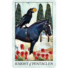 Crow Tarot kišeninio dydžio leidimo kortos US Games Systems