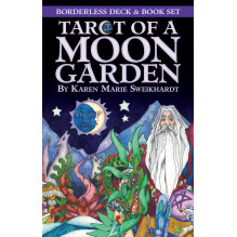 Tarot of a Moon Garden Borderless kortos US Games Systems Tarot of a Moon Garden Borderless kortos US Games Systems