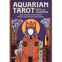 Aquarian Taro kortos ir naudojimosi vadovas US Games Systems