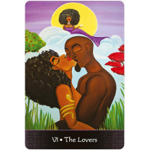 Afro Goddess Tarot Arcanas kortos US Games Systems Afro Goddess Tarot Arcanas kortos US Games Systems
