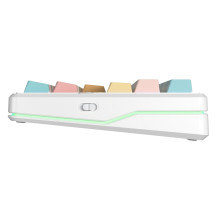 Mechaninė Žaidimų Klaviatūra - AULA Gasket F87 Pro V2 87 Klavišai RGB Belaidis 10,000 mAh Oranžinė Soda Mechaninė Žaidimų Klaviatūra - AULA Gasket F87 Pro V2 87 Klavišai RGB Belaidis 10,000 mAh Oranžinė Soda