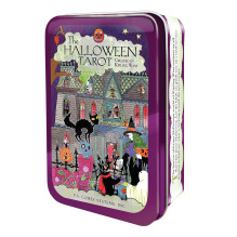 Halloween skardinėje dėžutėje Taro kortos US Games Systems Halloween skardinėje dėžutėje Taro kortos US Games Systems