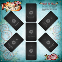 Eight Coins Tattoo Taro kortos US Games Systems Eight Coins Tattoo Taro kortos US Games Systems