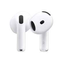 Wireless Headphones - Apple AirPods 4 In-ear Bluetooth White Wireless Headphones - Apple AirPods 4 In-ear Bluetooth White