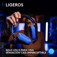 Headset - Logitech G G535 Wireless LIGHTSPEED with Microphone, Compatible with PC / Consoles