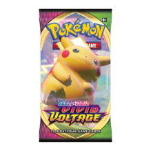 Pokémon Sword & Shield: Vivid Voltage Booster papildymas (10 kortų) (anglų k.) Pokémon Sword & Shield: Vivid Voltage Booster papildymas (10 kortų) (anglų k.)