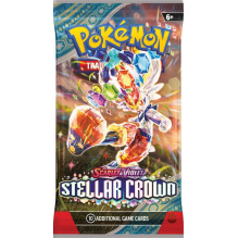 Pokémon Scarlet & Violet: Stellar Crown Booster papildymas (10 kortų) (anglų k.) Pokémon Scarlet & Violet: Stellar Crown Booster papildymas (10 kortų) (anglų k.)