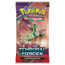 Pokémon Scarlet & Violet: Temporal Forces Booster papildymas (10 kortų) (anglų k.) Pokémon Scarlet & Violet: Temporal Forces Booster papildymas (10 kortų) (anglų k.)