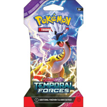 Pokemon Scarlet &amp; Violet: Temporal Forces Sleeved Booster Pack papildymas (10 kortų) (anglų k.)