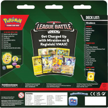 Pokémon TCG: Miraidon ex League Battle Deck kortų kaladė Pokémon TCG: Miraidon ex League Battle Deck kortų kaladė