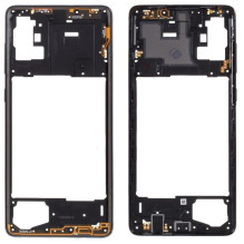 Middle housing Samsung A715 A71 Prism Crush Black with sides buttons original (used Grade B)