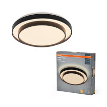 Šviestuvas lubų Osram, LED, 36W, 3000K, 2000lm, Ø485, juoda