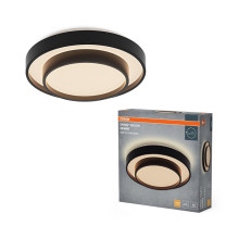 Ceiling light Osram, LED, 16W, 3000K, 1000lm, Ø295, black