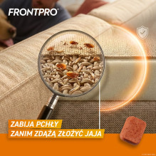 FRONTPRO tabletės nuo blusų ir erkių šunims (25–50 kg) – 3 x 136 mg