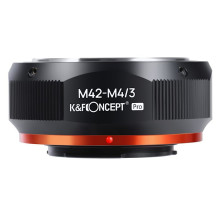 Adapter - KF Concept M42 Bayonet to Micro 4/3 Lens Mount Adapter
