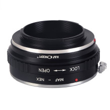Adapteris - K&amp;F Concept Sony A-mount / Minolta MAF į E-mount objektyvo adapteris