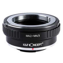 Adapteris - K&amp;F Concept M42 į Micro 4 / 3 objektyvo adapteris, aliuminis