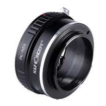Adapter - KF Concept Pentax K-mount to Sony E-mount Aluminum