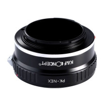 Adapter - KF Concept Pentax K-mount to Sony E-mount Aluminum