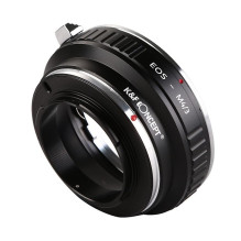 Adapteris - K&amp;F Concept Canon EF į Micro 4 / 3 objektyvo tvirtinimą aliuminio
