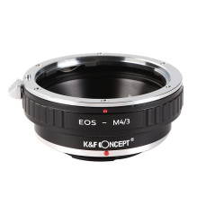 Adapteris - K&amp;F Concept Canon EF į Micro 4 / 3 objektyvo tvirtinimą aliuminio