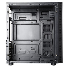 Kompiuterio korpusas - Gembird CCC-FC-160 Midi Tower ATX, 3x 2.5" įlankos, juodas