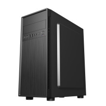 Computer case - Gembird CCC-FC-160 Midi Tower ATX, 3x 2.5" bays, black