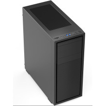 Kompiuterio korpusas - Gembird Fornax K500 Midi Tower ATX, palaiko ITX / micro ATX / E-ATX, juodas