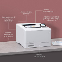 HP Color LaserJet Enterprise M455dn spausdintuvas