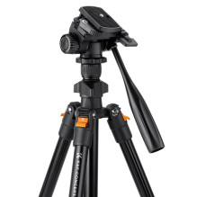 KF Concept K234A0 video tripod with 3D head and phone holder KF Concept K234A0 video tripod with 3D head and phone holder