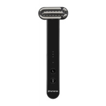 Sveikata ir Asmeninė Priežiūra - Humanas Aurora Sonic Facelift Massager EMS Raudona Šviesa Juodas
