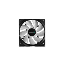 „DeepCool RF120-3in1“ kompiuterio korpuso ventiliatorius, 12 cm, juodas, 3 vnt.