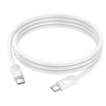 USB C laidas į USB C Hoco 3A 60W 1 m X114 baltas