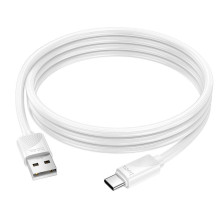 USB A į USB C laidas Hoco 3A 1 m X114 baltas