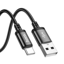 USB A į USB C laidas Hoco 3A 2 m X89 juodas USB A į USB C laidas Hoco 3A 2 m X89 juodas