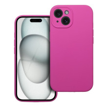 Case for iPhone 15 Silicone 2mm pink