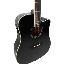 V-TONE VEAG1 CE BK - 4/4 elektroakustinė gitara, juoda