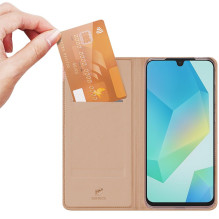 DUX DUCIS SKIN PRO piniginės dėklas, skirtas SAMSUNG A17 5G, rožinis DUX DUCIS SKIN PRO piniginės dėklas, skirtas SAMSUNG A17 5G, rožinis