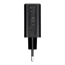 „Motorola“ kelioninis įkroviklis „Typ C TurboPower 15W SC-32“, juodas, urmu „Motorola“ kelioninis įkroviklis „Typ C TurboPower 15W SC-32“, juodas, urmu